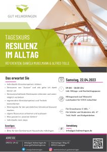Read more about the article 1-Tageskurs „Resilienz im Alltag“